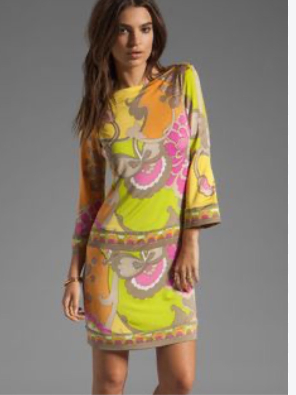 Trina Turk retro-print mini dress